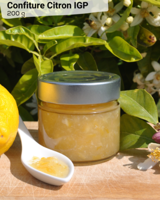 Confiture Citron de Menton IGP 200g