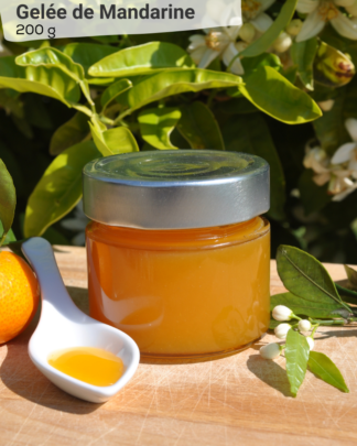 Gelée de Mandarine 200g - LES VERGERS DE BOIRIE A MENTON