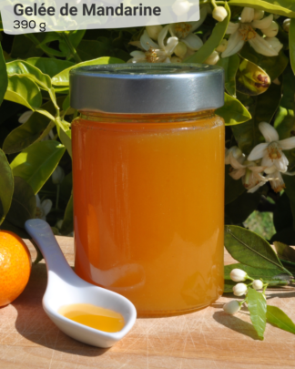 Gelée de Mandarine 390g - LES VERGERS DE BOIRIE A MENTON